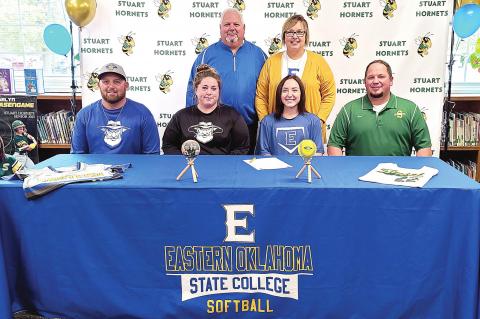 Braelyn Blasengame signs with EOSC