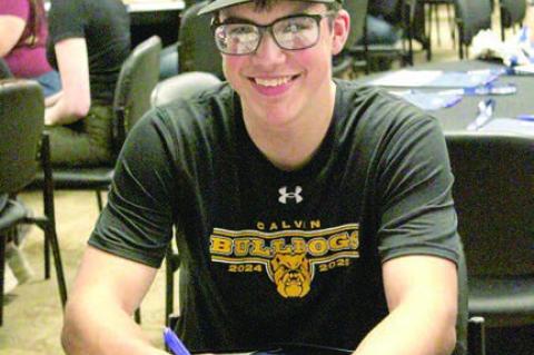 Letter of Intent Signing Ceremony Held at Calvin School for Kiamichi Tech