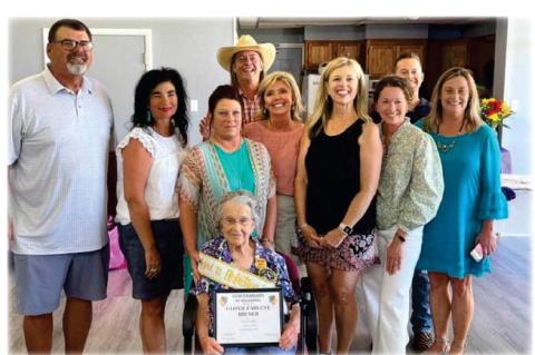 Carlene Bruner Celebrates 100 Years!