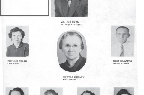 Looking back...Gerty Faculty 1955
