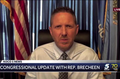 CONGRESSMAN BRECHEEN SELECTED TO SERVE AS CHAIRMAN OF THE HOUSE HOMELAND SECURITY COMMITTEE’S SUBCOMMITTEE ON OVERSIGHT, INVESTIGATIONS, AND ACCOUNTABILITY