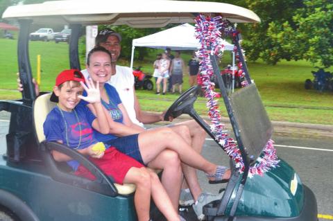 Patriots gather in Calvin to celebrate 4th!