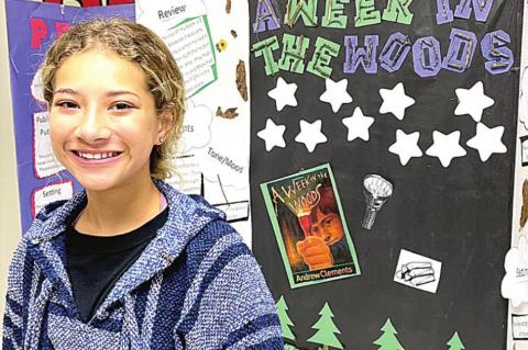 6th Graders Host Reading Fair