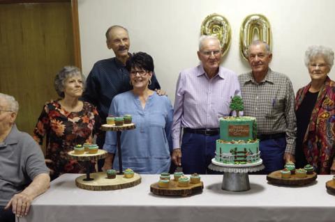 Otto Harrington honored on 90th birthday