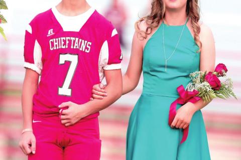 Allison Bray & Alex Freeman named Wetumka Homecoming Queen, King