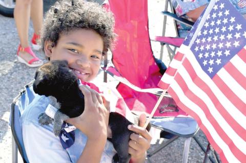 Denny & Carolyn Boren Calvin 4th of July Grand Parade Marshals