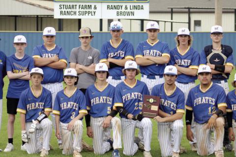 Moss Pirates - Baseball District Champions