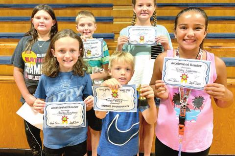 Moss student August achievement awards given