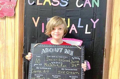DUSTIN 4TH GRADE STUDENT CHRISTOPHER JOHNSON
