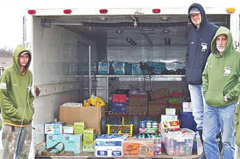OKLAHOMA PATRIOTS COALITION COLLECT ITEMS FOR KENTUCKY TORNADO VICTIMS