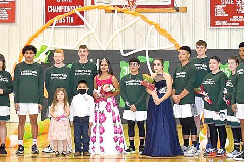 Aceslyn Proctor crowned 2021 Dustin Basketball Queen