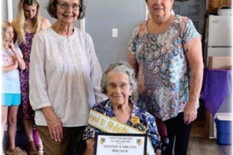 Carlene Bruner Celebrates 100 Years!