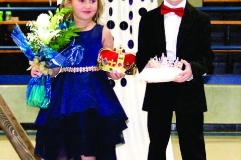 Laci Story Crowned Moss Basketball Queen by King Tyler Armstrong