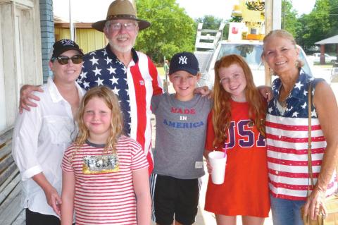 Patriots gather in Calvin to celebrate 4th!