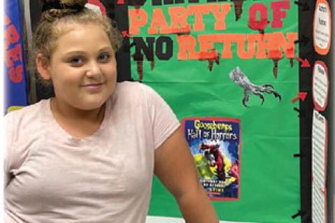 Wetumka 6th Grade Hosts Reading Fair