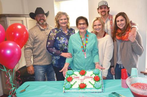 Bertie Lou Stringfellow honored with surprise 75th birthday celebration