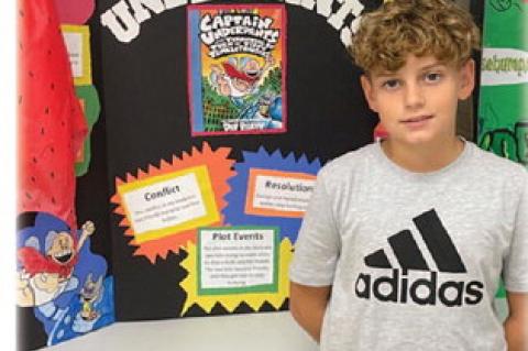 Wetumka 6th Grade Hosts Reading Fair