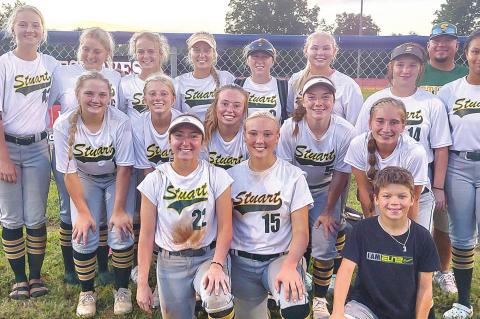 THE STUART LADY HORNETS RUN-RULED SAVANNA 8-0 AND KIOWA 10-2