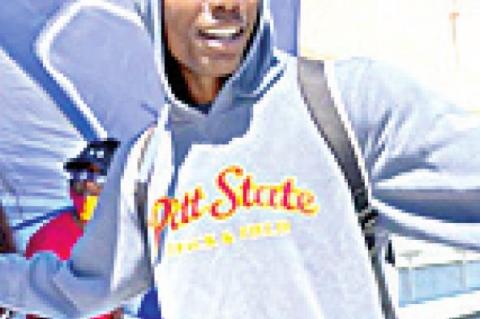 Makai Lee Blades • Pittsburg State University Men’s Gorilla Track Team • Pittsburg, Kansas