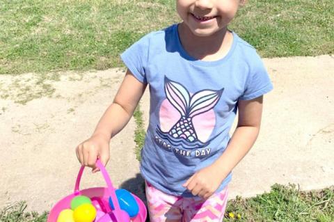 Wetumka Kindergarten Egg Hunt