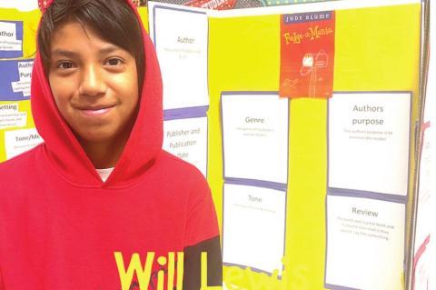 6th Graders Host Reading Fair