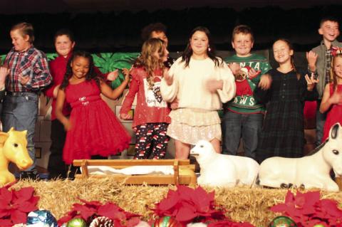 Calvin 3rd Grade Christmas Program