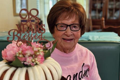 JOY SIMMONS (A/K/A TOOTSIE) CELEBRATED HER 98TH BIRTHDAY! April