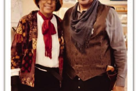 Oscar and Shiron Ray as Bass Reeves and his wife