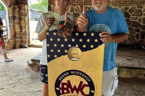 Calvin 4th of July Cornhole Tournament Winners