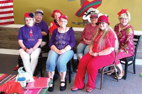 Red Hatters travel to Pepino’s Restaurant