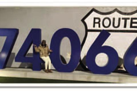 Route 66 Sapulpa Christmas Chute