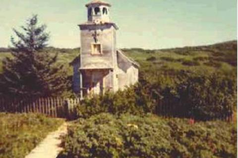 GREEK ORTHODOX CHURCH AT SAND POINT.