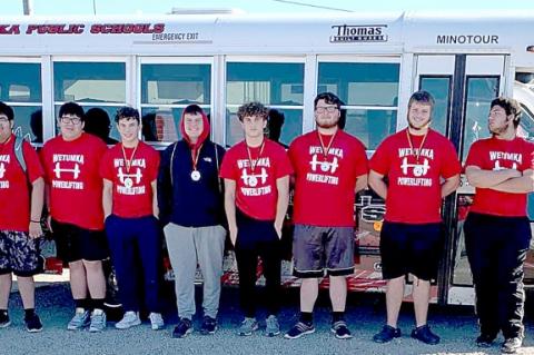 LOCAL POWERLIFTERS RUNNERS UP